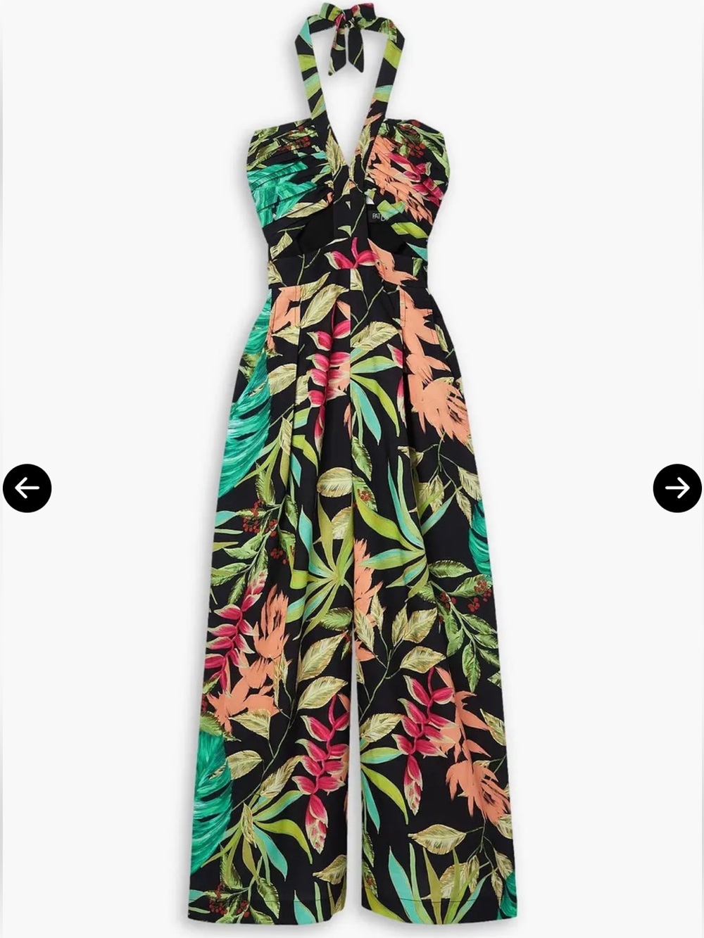 Patbo Tropicalia cut out jumpsuit